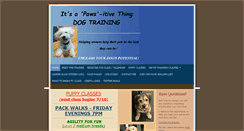 Desktop Screenshot of itsapawsitivething.com